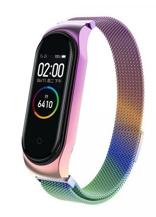 Ремінець на фітнес браслет xiaomi mi band m56 фото