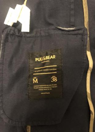 Піджак чоловічий pull & bear, розмір м6 фото