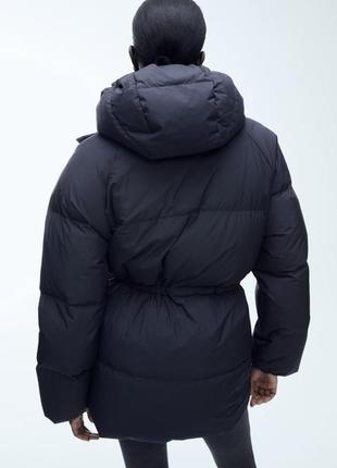 Пуховик с капюшоном на синтепоне от бренда h&m10 фото