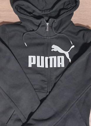 Puma спортивная кофта с капюшоном.