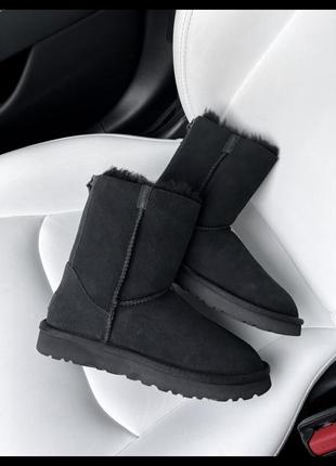 Ugg black zip1 фото