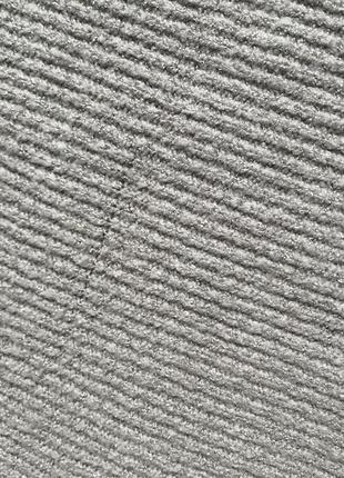 Свитер серый в рубчик теплый 4