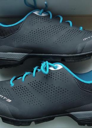 Велотуфли shimano mt3 womens mtb spd shoes велообувь (39)
