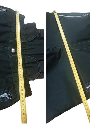 Фирменные лыжные мембранные штаны полукомбенизон10 фото