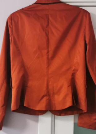 Оранжевый пиджак8 фото
