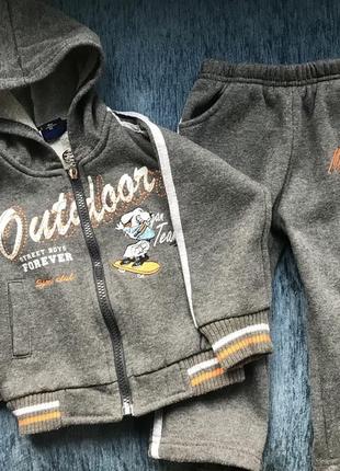 Теплий дитячий спортивний костюм на 1 рік