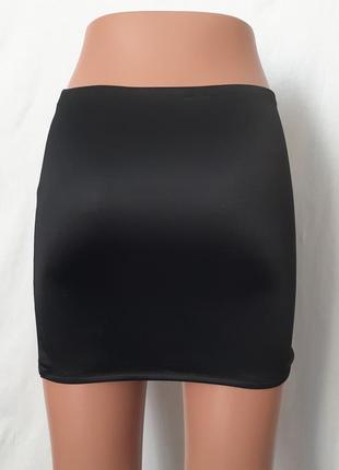 Корректирующая юбка черная разм с-м4 фото