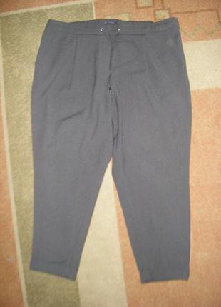 Классчические брюки с лампасами укороченные, размер 20-xl-541 фото