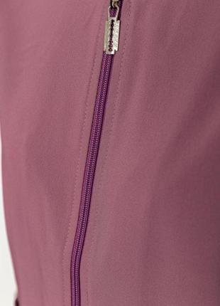 Женский бомбер с карманами, сливового цвета, размер xs-s, 102r205-15 фото