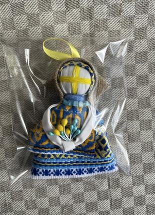 Кукла мотанка, куколка 10 см, миниатюра, сувенир, украинская игрушка3 фото