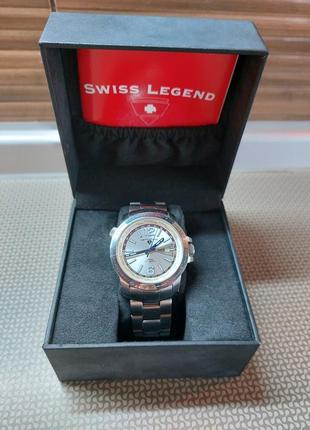 Рідкісний механічний швейцарський годинник swiss legend 10атм/330