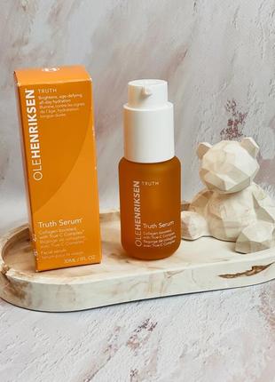 Сироватка з вітаміном с і колагеном ole henriksen truth serum collagen booster with true-c complex