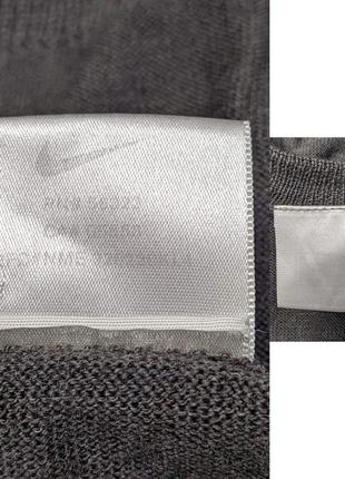 Nike элегантный джемпер из гладкой меланжевой мериносовой шерсти7 фото