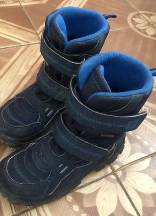 Термо сапожки richter. 27 розмір  круті зимові чоботи superfit.  27 розмір. теплі та легкі,2 фото