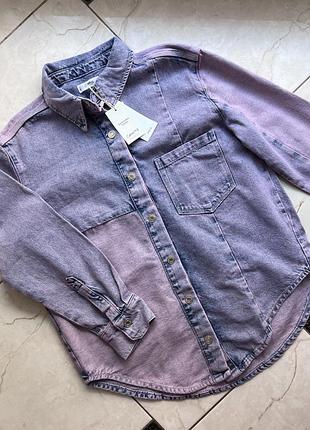 Mango джинсова сорочка