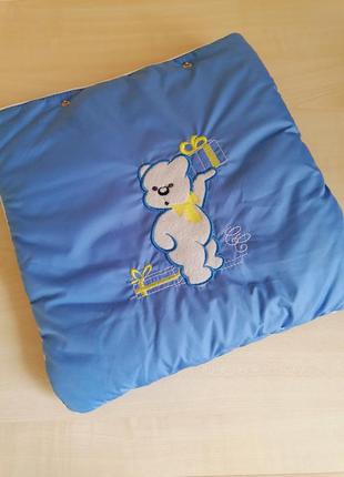 Чохол-подушка на овчині.