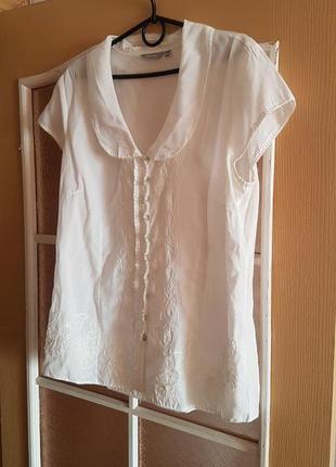 Нарядная белая блузка per una4 фото