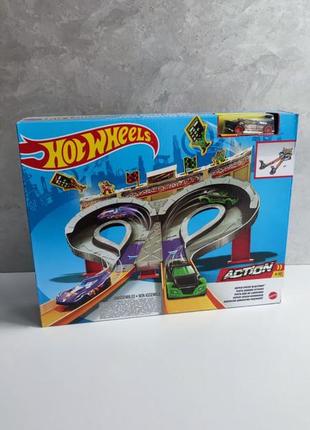 Трек hot wheels super speed blastway track set шалені перегони в наявності