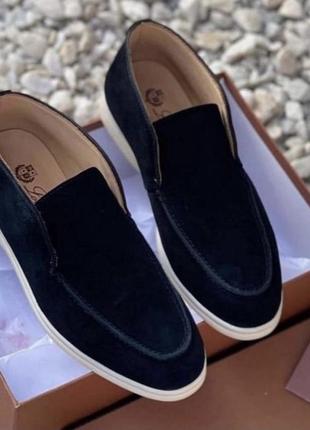 Лофери чорні loro piana