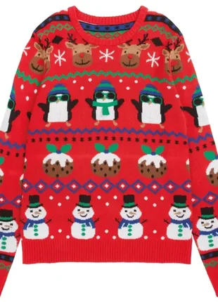 Весёлый новогодний свитер