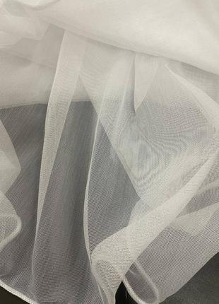 Тюль на основі бамбука, з обважнювачем