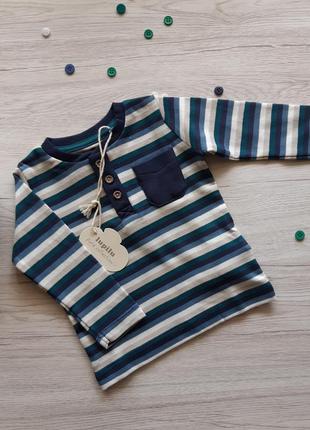 Лонгслив реглан кофта з довгим рукавом lupilu бавовна німеччина