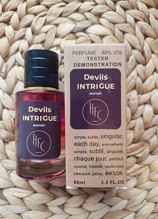 Haute fragrance company devils intrigue tester lux, жіночий, 60 мл