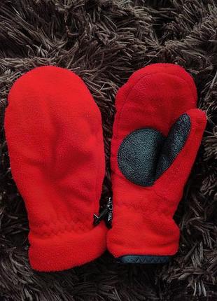 Терморушки красные, краги утепленные thinsulate 40 gram