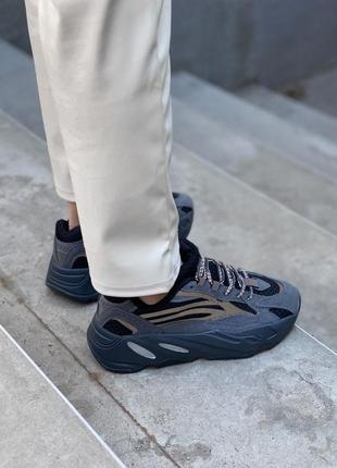 Шикарные женские кроссовки adidas yeezy 700 рефлектив2 фото