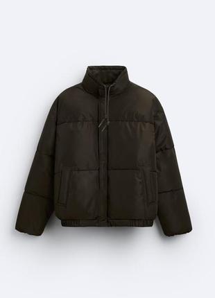 Стеганая куртка water-repellent zara2 фото