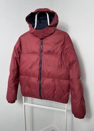Куртка пуховая зимняя lacoste размер s1 фото