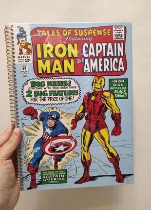 Блокнот марвел miniso