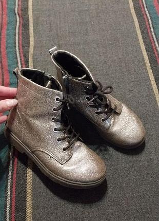 Утеплені ботинки чобітки