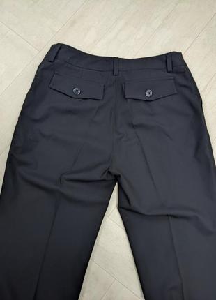 Идеальные классические брюки штани з манжетами5 фото