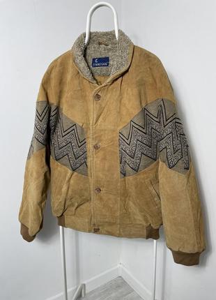 Куртка navajo western jacket бомбер texas indian 90s2 фото