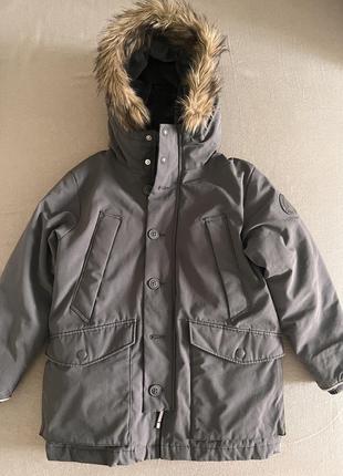 Куртка - парка gap. размер м( 8-9 лет). рост 130 см.1 фото