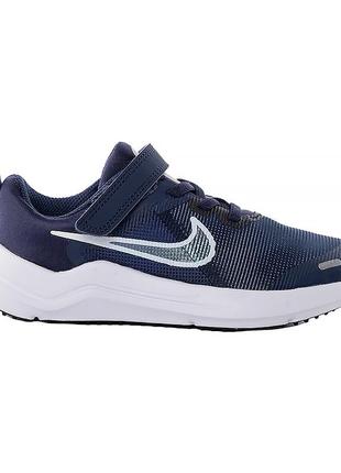 Детские кроссовки nike downshifter 12 nn (psv) синий 31.5 (dm4193-400)