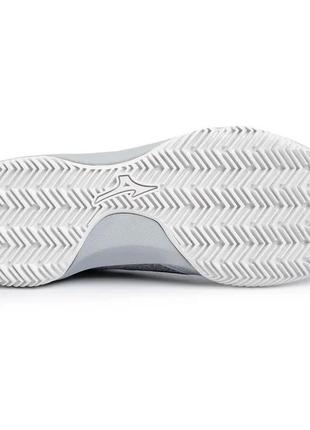 Мужские кроссовки mizuno shoe wave flash cc серый/белый/темно-серый (44.5) uk10 61gc1970-01 44.54 фото