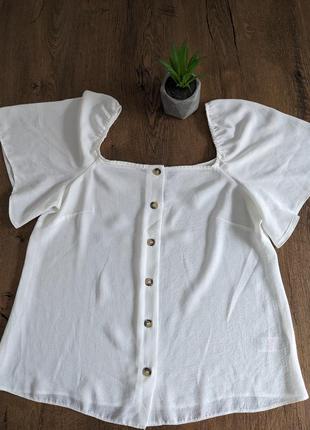 Блуза, блузка f&f білого кольору