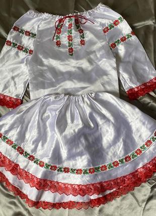 Украинский костюм вышиванка1 фото