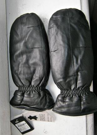 Зимові рукавиці bianco 75-85672 оригінал натуральна шкіра розмір s,m