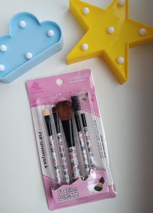 Набір пензликів для макіяжу 5 шт розпродаж 💫