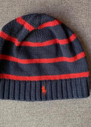 Шапка для хлопчика оригінал polo ralph lauren