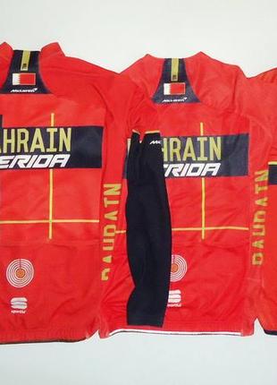 Велоформа sportful bahrain merida team sidi mclaren uci 2019 cycling jersey 3шт (m)2 фото