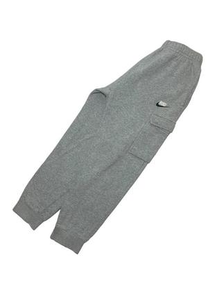 Теплые спортивные штаны nike cargo fleece pants1 фото