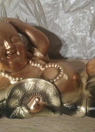 Копилка хотей фен-шуй керамика