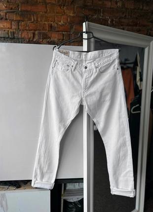 Polo ralph lauren men’s white premium denim jeans джинси