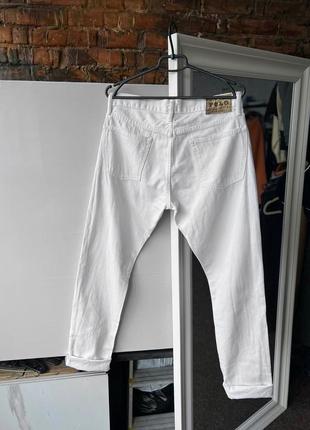 Polo ralph lauren men’s white premium denim jeans джинси4 фото