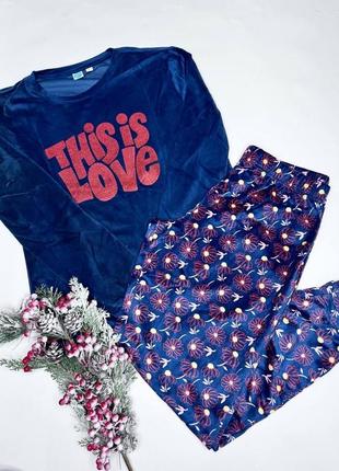 🎄магия уюта: велюровые пижамки❤️