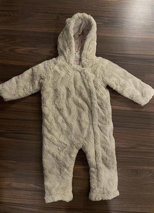 Плюшевый комбинезон тедди